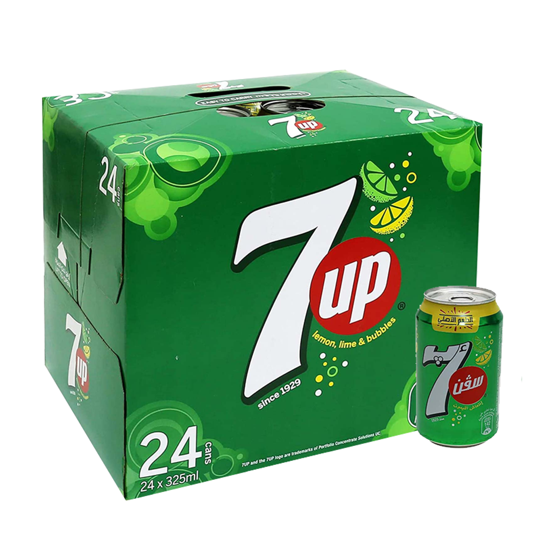 سفن اب علبة 325 مل 7up Can 325 mlx24