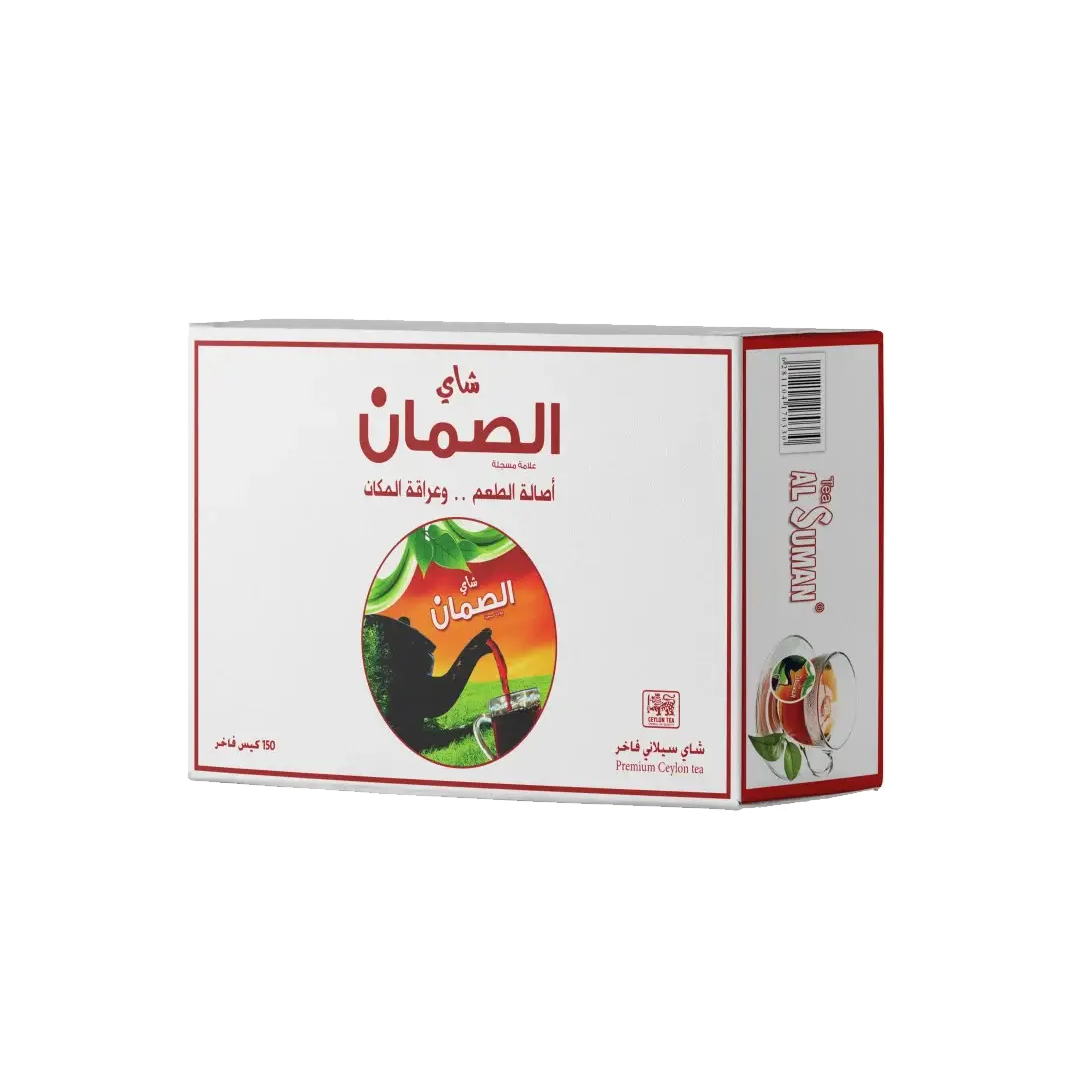 Al Suman Tea Bags Ceylon Premium 150's شاي الصمان سيلاني فاخر150كيس 2جم