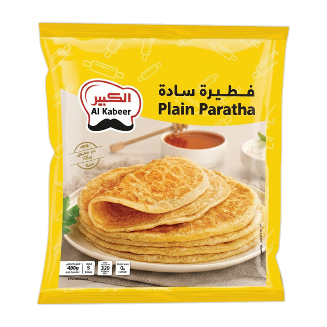 Al Kabeer Paratha Plain 400gm الكبير فطيرة 400جم