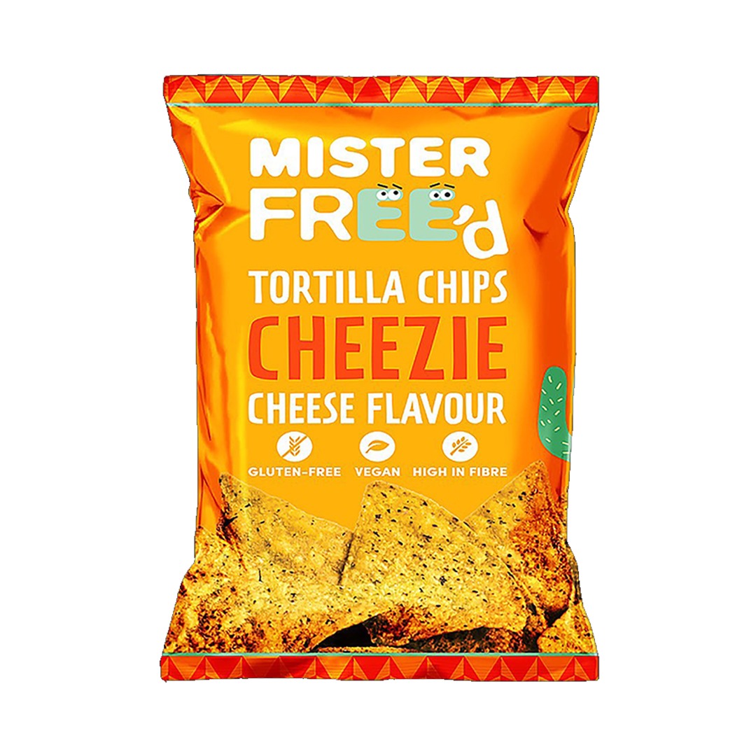 Mr. Fred Nutella Chips Cabbage Cheese Vegetable 12*135 g مستر فريد رقائق تورتيلا جبن نباتي 12*135جرام