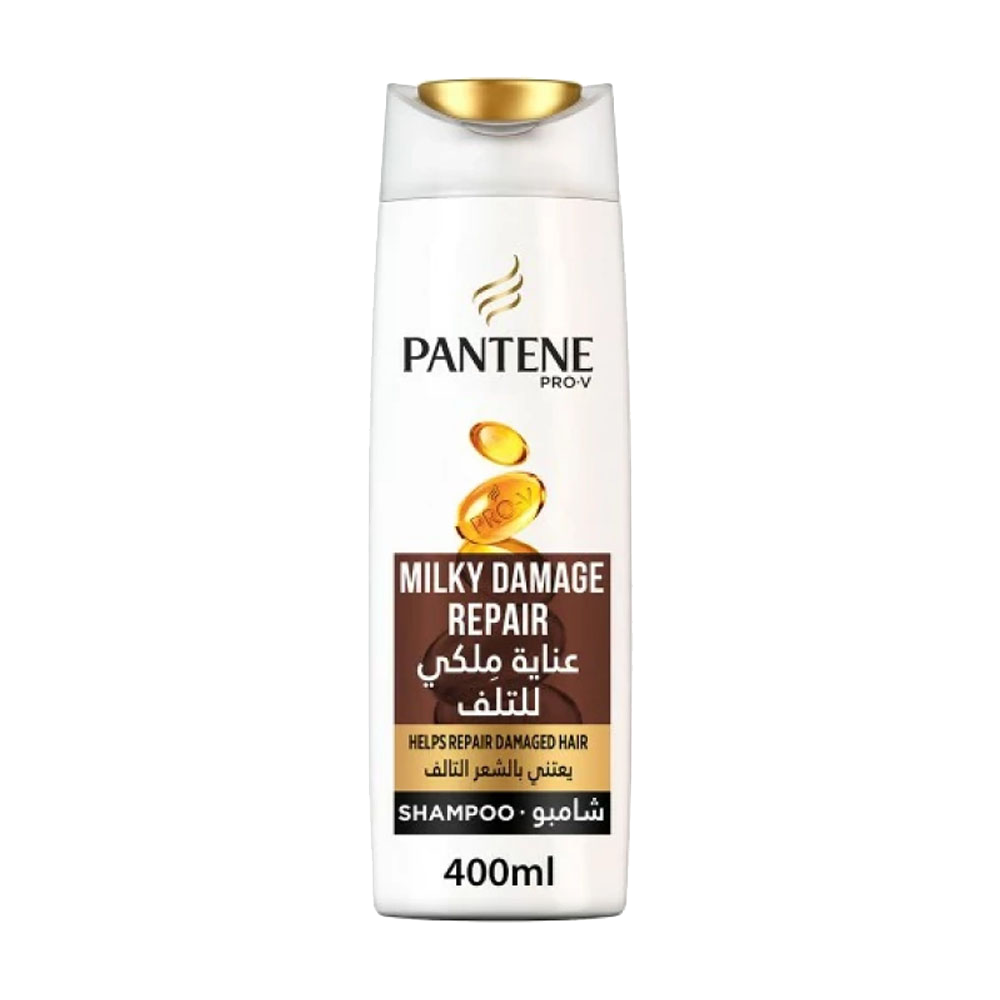 Pantene Shampoo Damaged Hair 400ML بانتين شامبو للشعر التالف 400مل