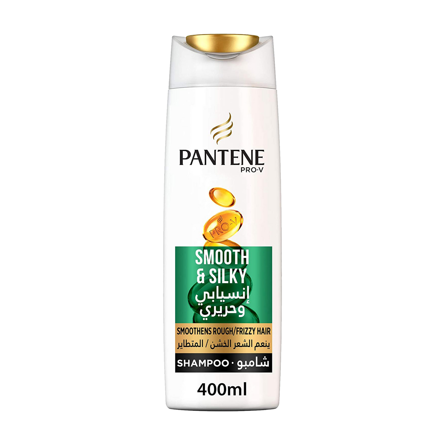 Pantene Shampoo Smooth & Silky 400ml بانتين شامبو انسيابي وحرير400 مل