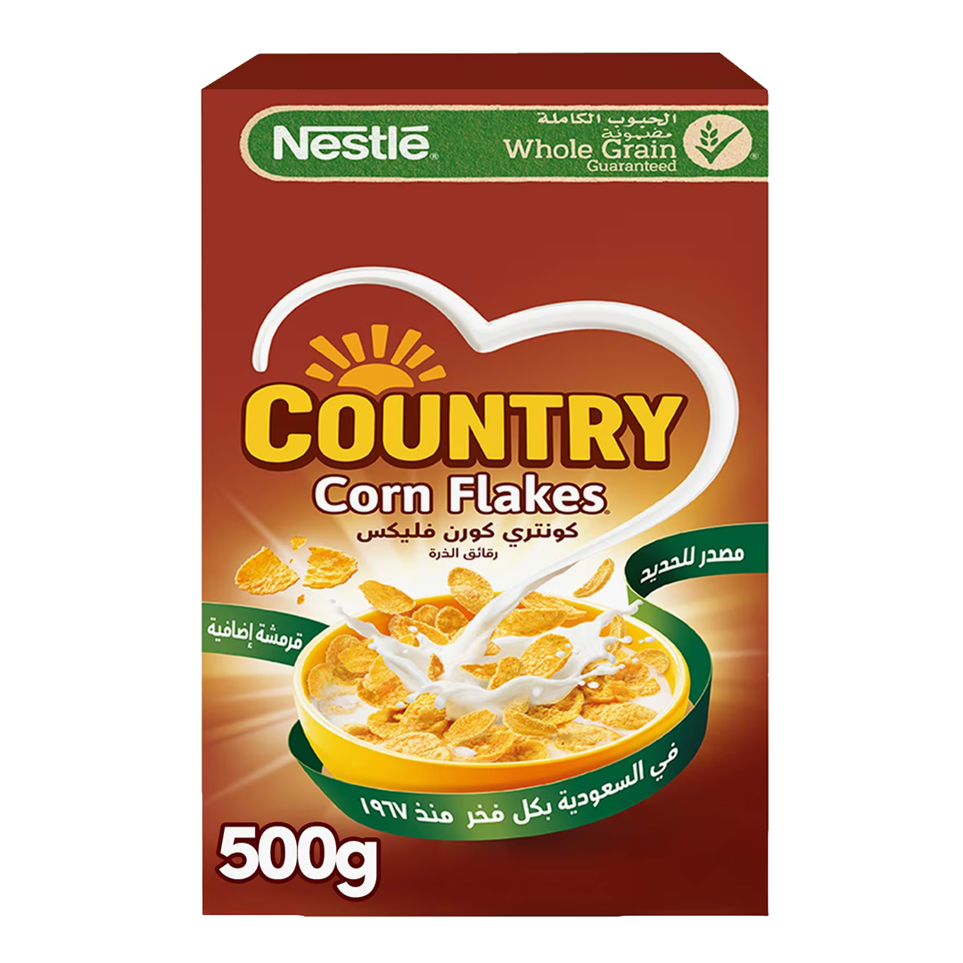 Country Corn Flakes 500g كونتري كورن فليكس 500غم