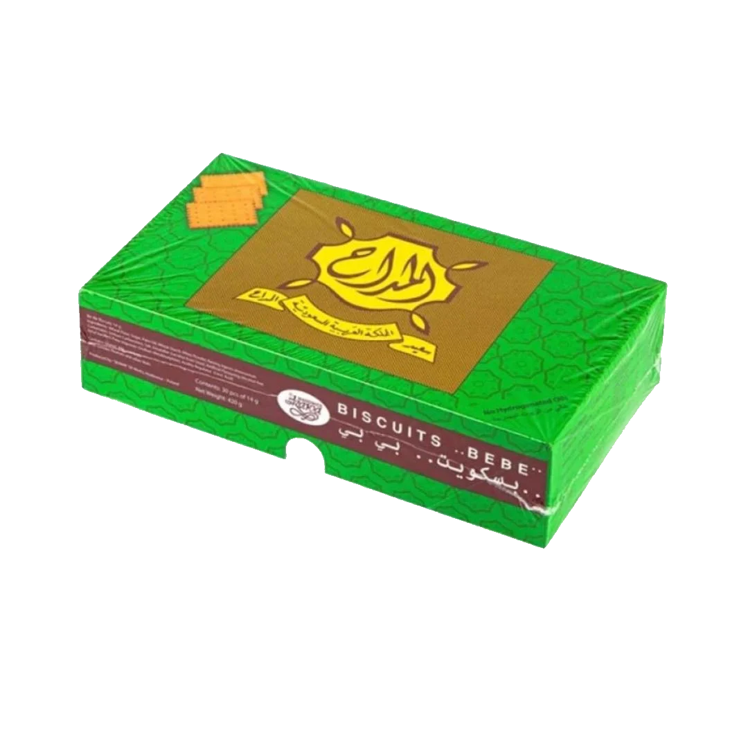 BEBE BISCUTS 30*14 gm المداح بسكويت بي بي 14غم