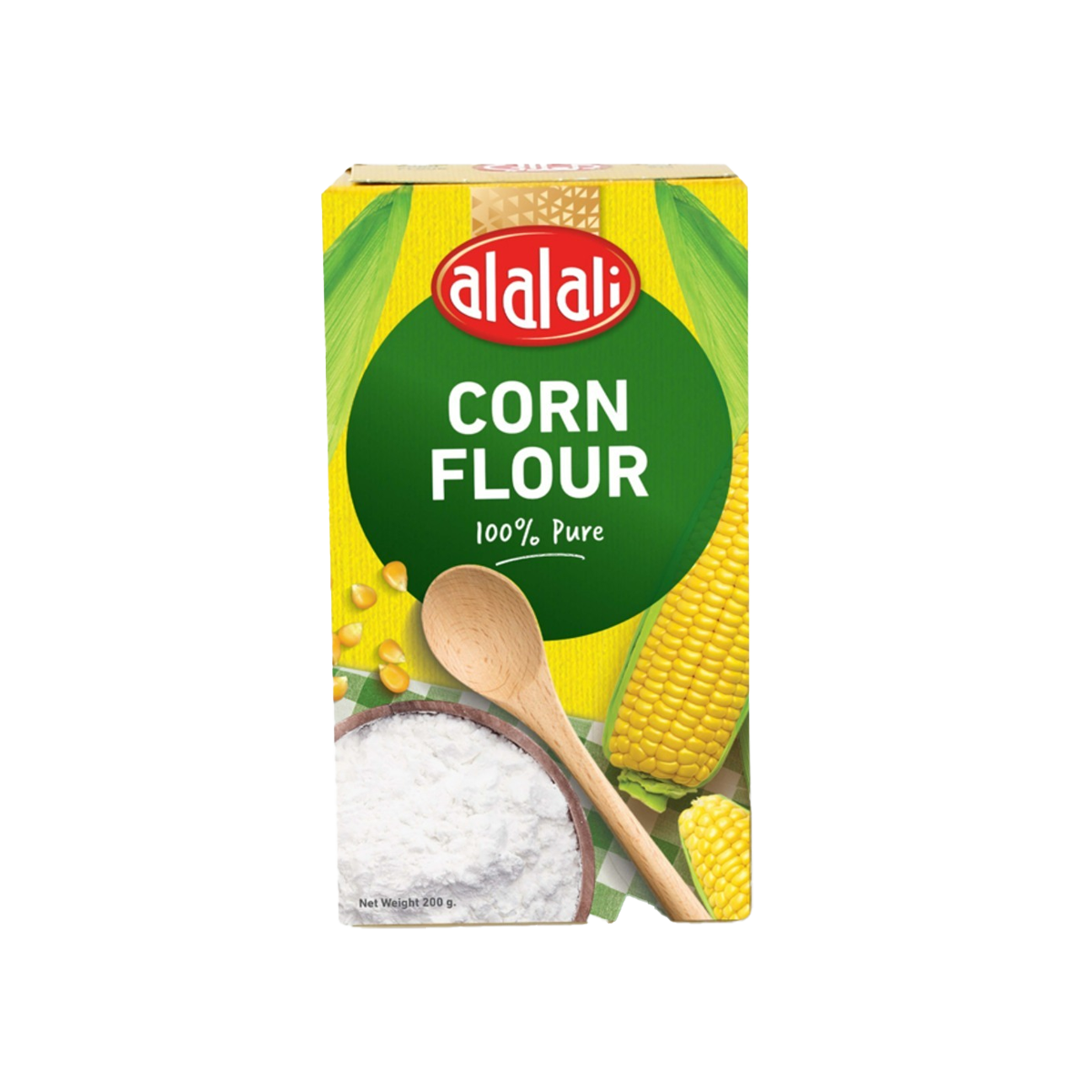 Alalali Corn Flour 200gm العلالي نشاء ذرة بكت 200غم