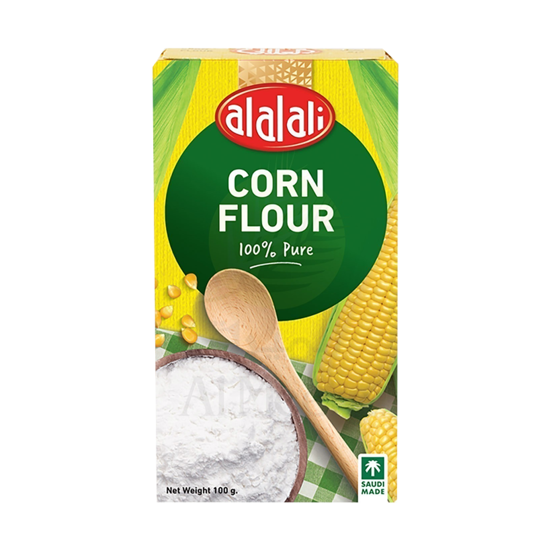 العلالي نشا ذرة 100غم | Alalali Corn Flour 100% Pure 100g