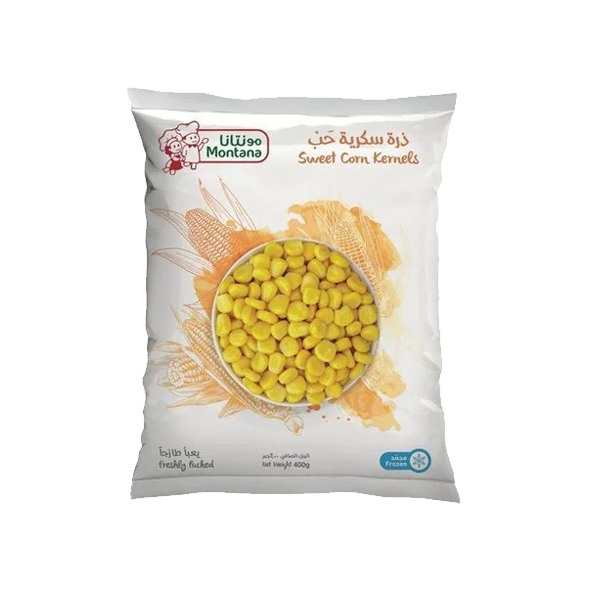 Montana Sweet Kernal Corn 400gm مونتانا ذرة سكرية حب مجمد 400غم