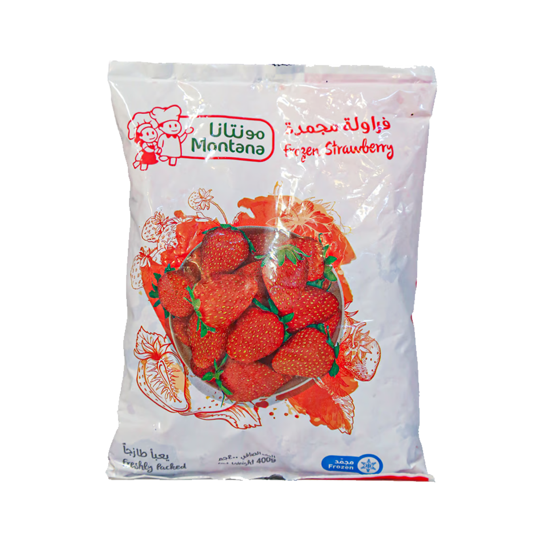 Montana Frozen Strawberry 1kg مونتانا فراولة مجمد 1كغم
