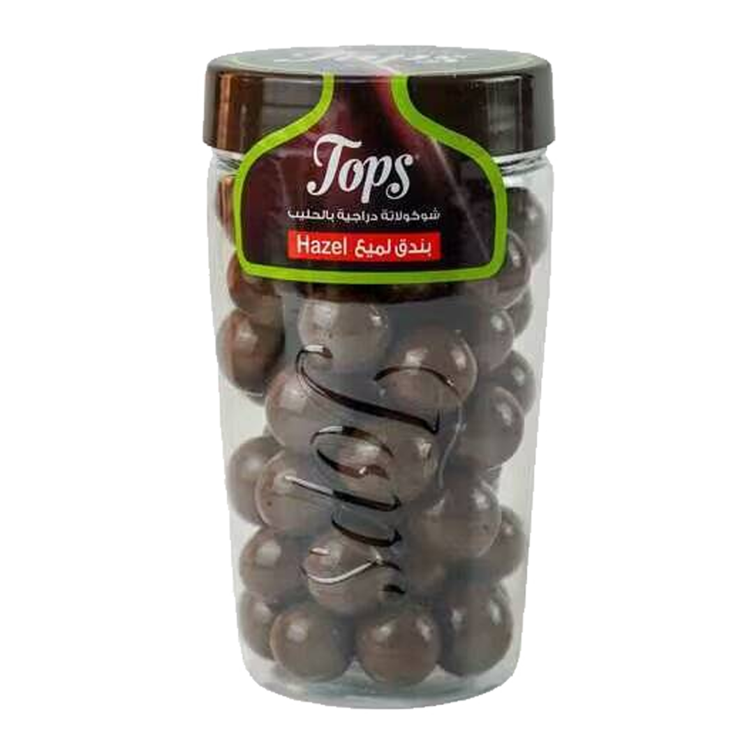 Tops Hazel 250 g توبس شوكلاتة بندق لميع 250 جرام