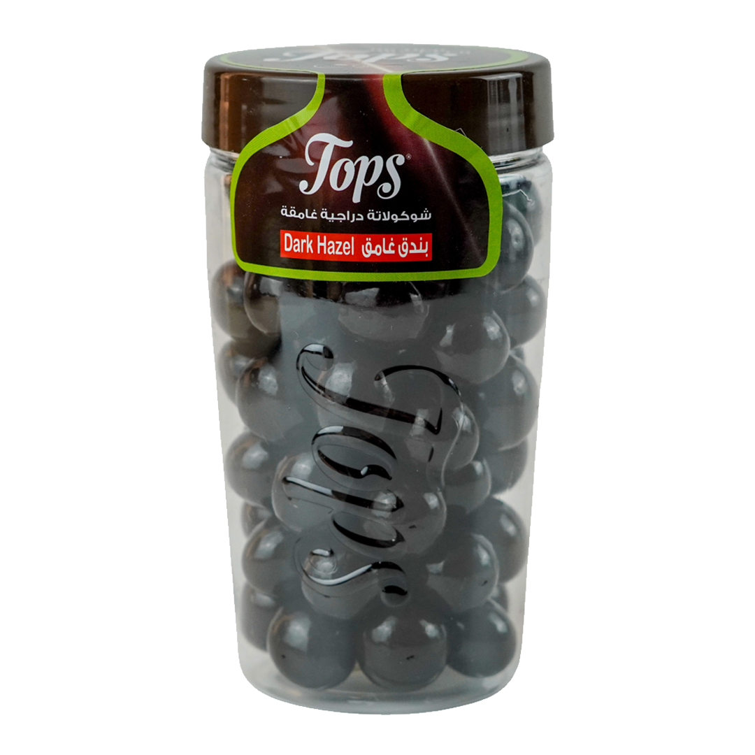 Tops Dark Hazel 250 g توبس شوكلاتة غامقة بندق 250 جرام