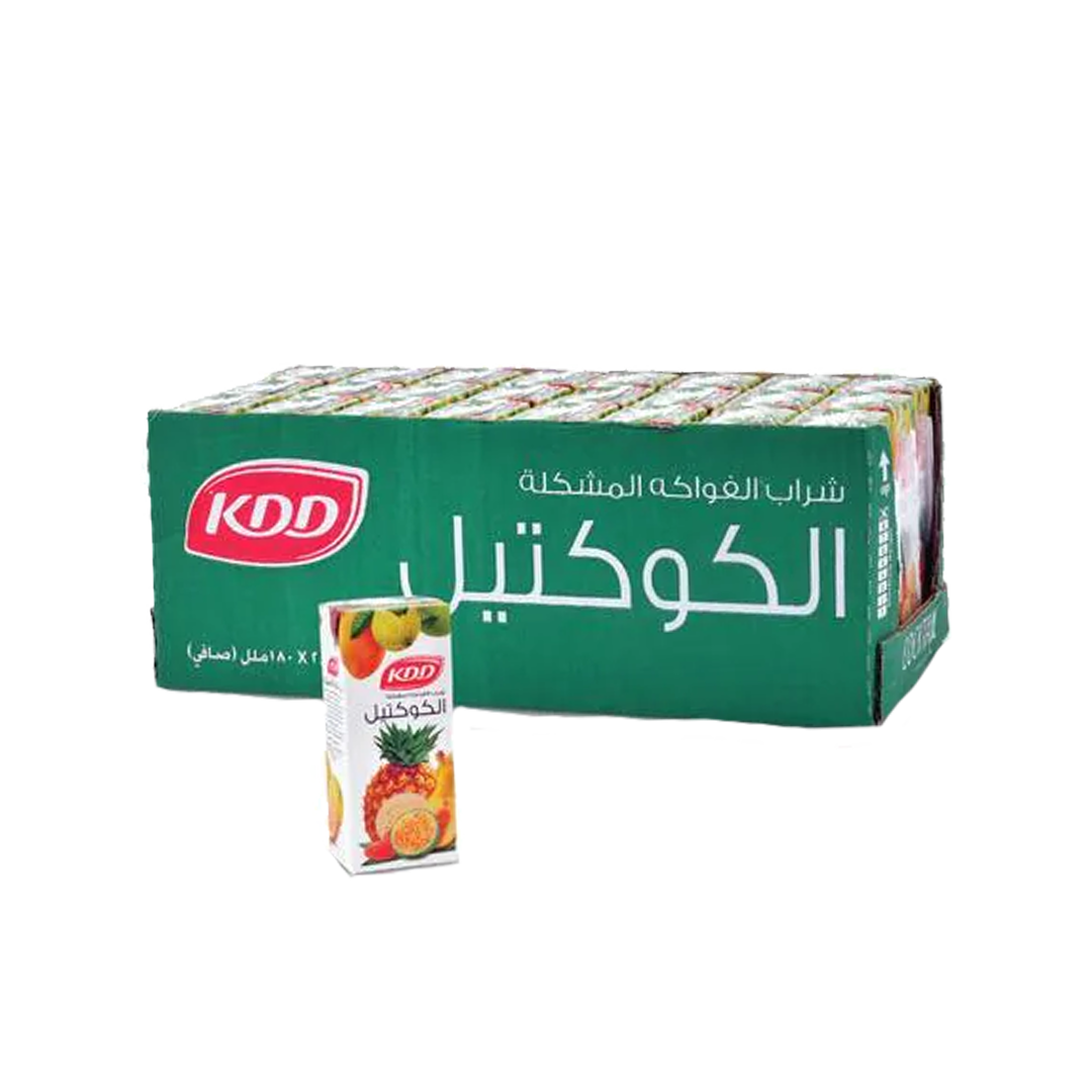 KDD Cocktail 180ml x 24 كي دي دي كوكتيل 180مل