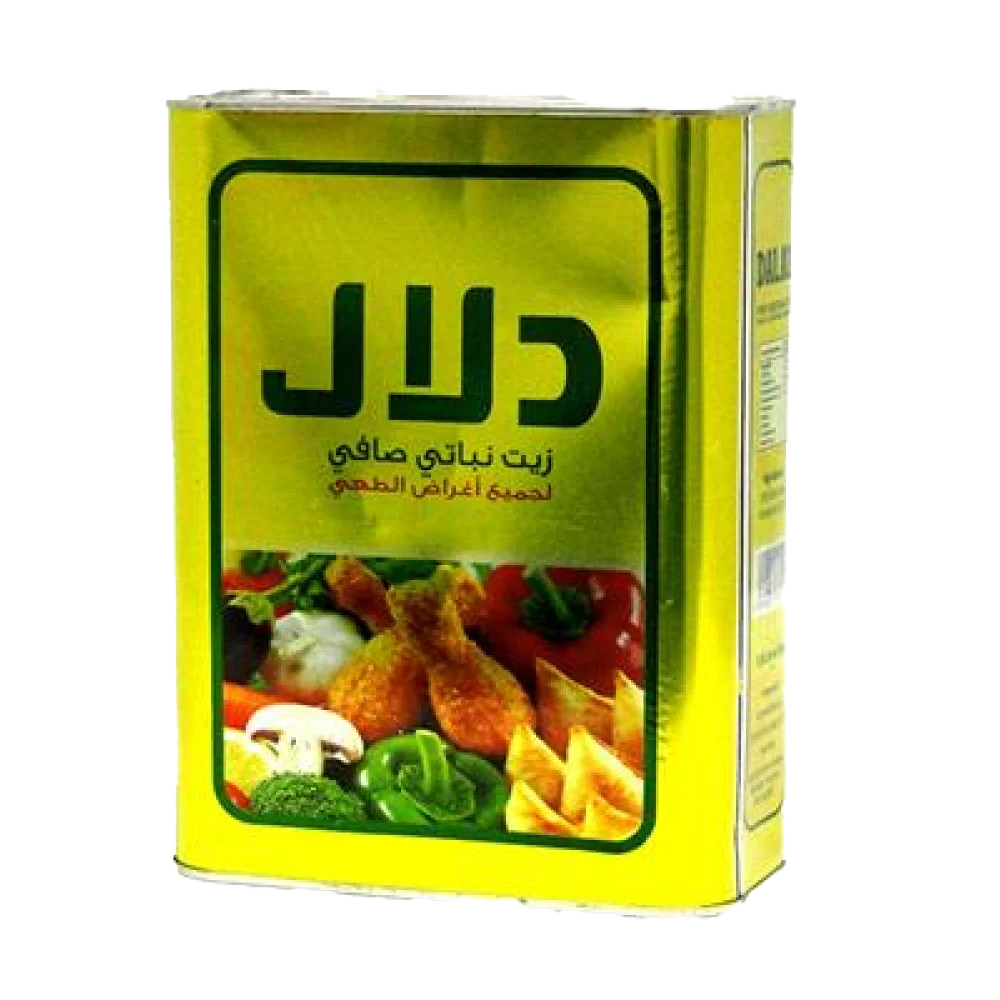 Dalal vegetable oil Can1.8 liters دلال زيت نباتي 1.8لتر