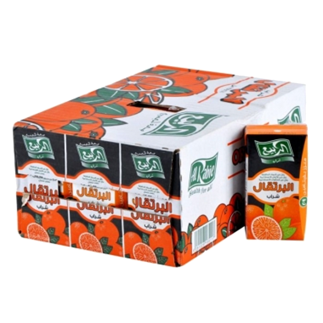 Al Rabie Drink 27+3 Orange 250ml x30 xالربيع عصير برتقال 250مل 27+ 3