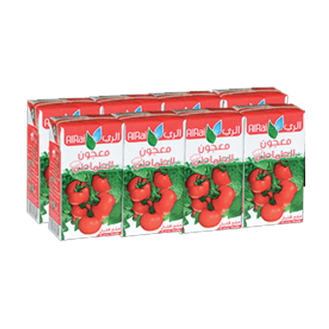 Al Rai Tomato Paste 135g x 8 x الري معجون طماطم135ج