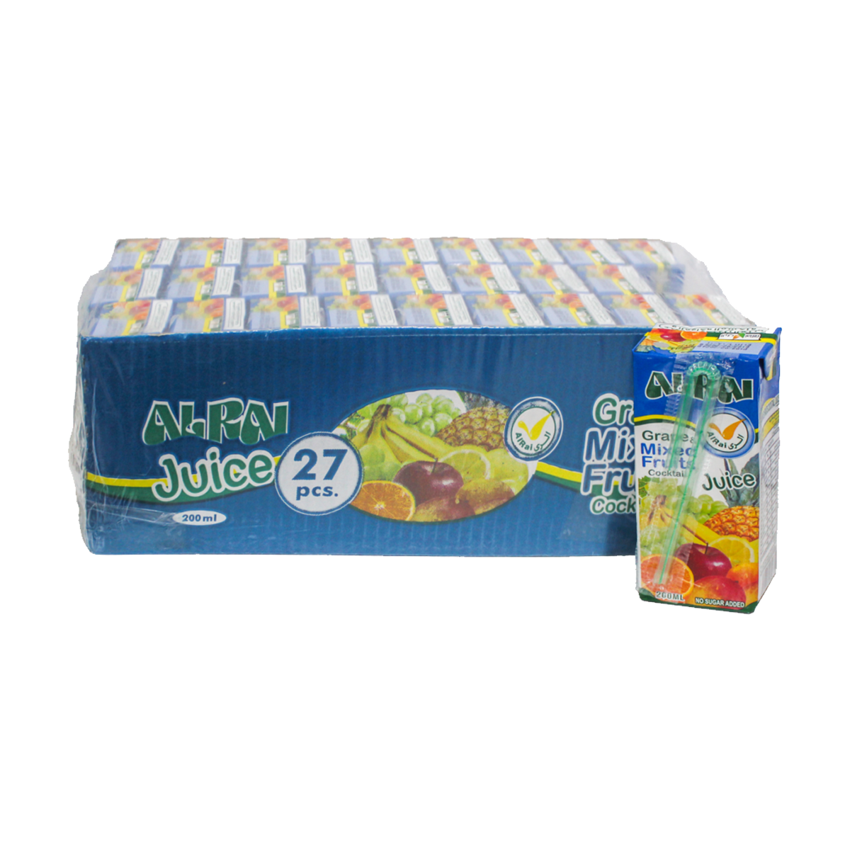 Alrai drink cocktail 125 ml x 24 x الري شراب كوكتيل 125 مل