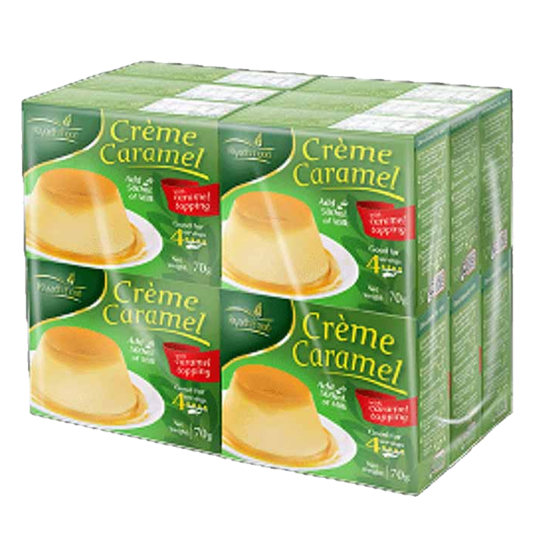 Riyadh Food Creme Caramel 70g رياض فود كريم كراميل 70 جرام