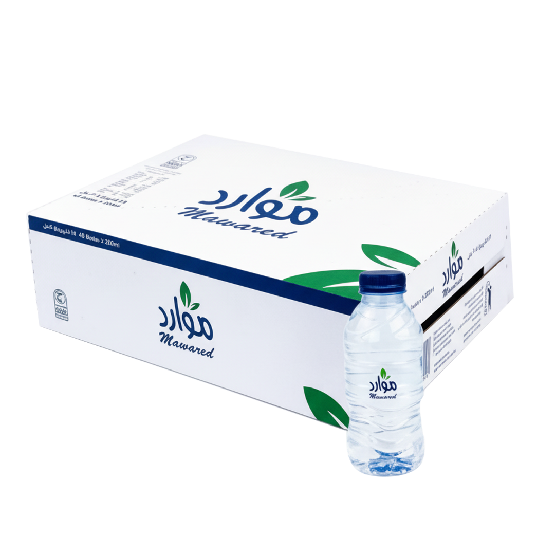 Mawared Drink Water 200 ml x 48 موار مياه شرب 200 مل