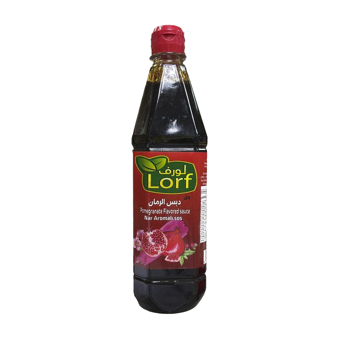Lorf Pomegranate Flovred Sause Nar Aromali 1000g لورف بديل دبس الرمان 1000 جرام
