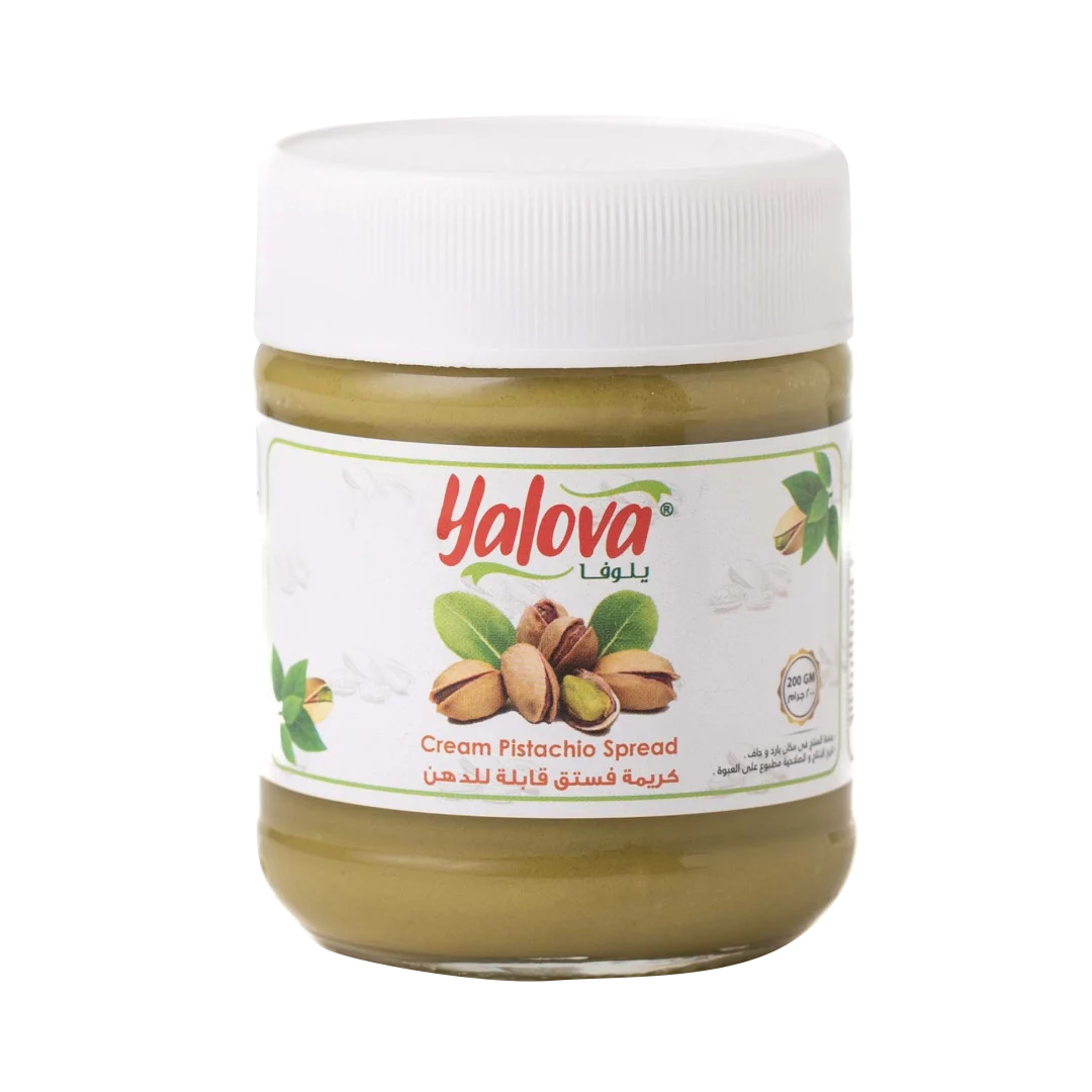 Yalova Pistachio Cream Spread 200gm يلوفا كريمة فستق قابلة للدهن 200 جرام