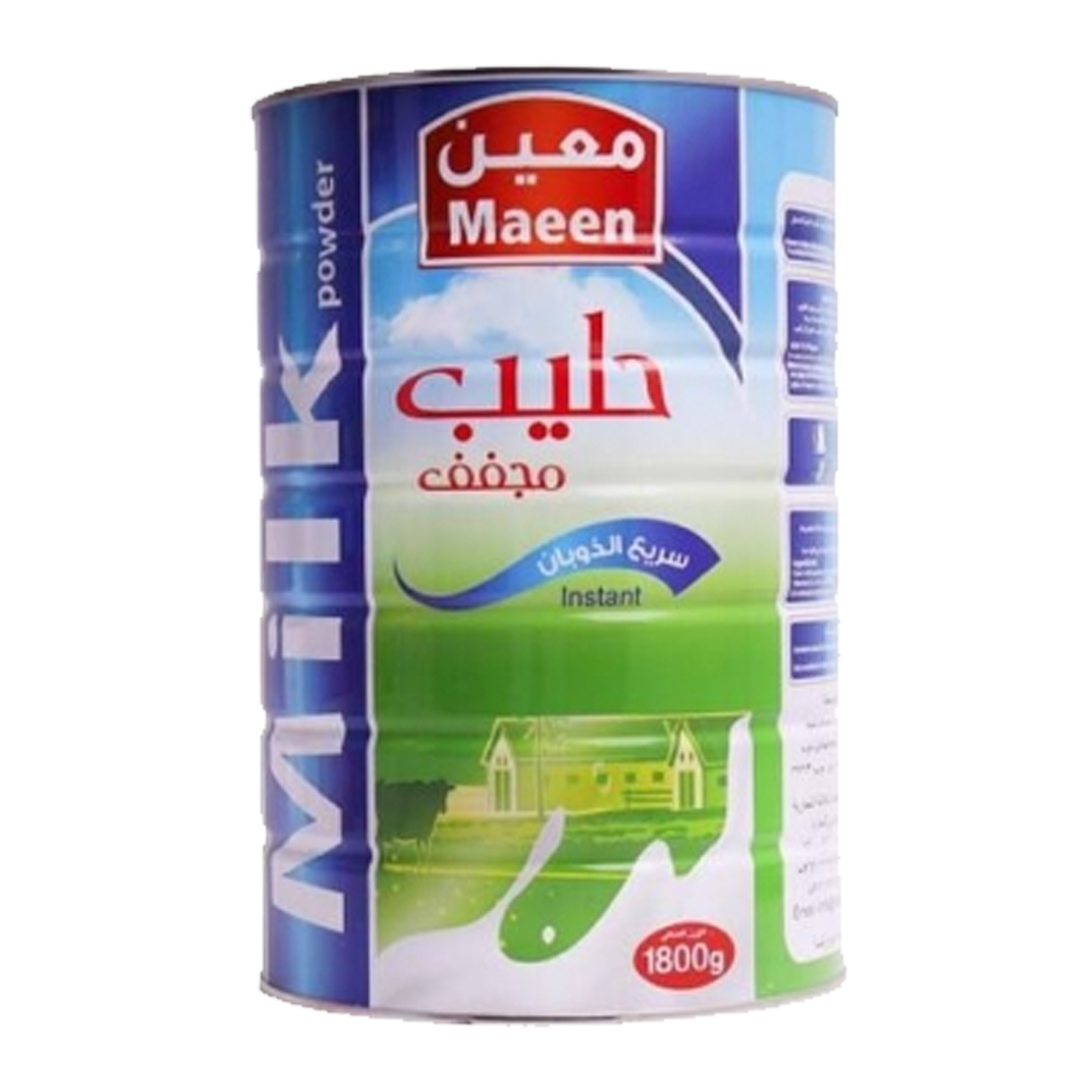 Maeen Milk Based Fortified Nutritious Formula 1.8 kg معين تركيبة غذائية مدعمة اساسها الحليب 1.8 كيلو