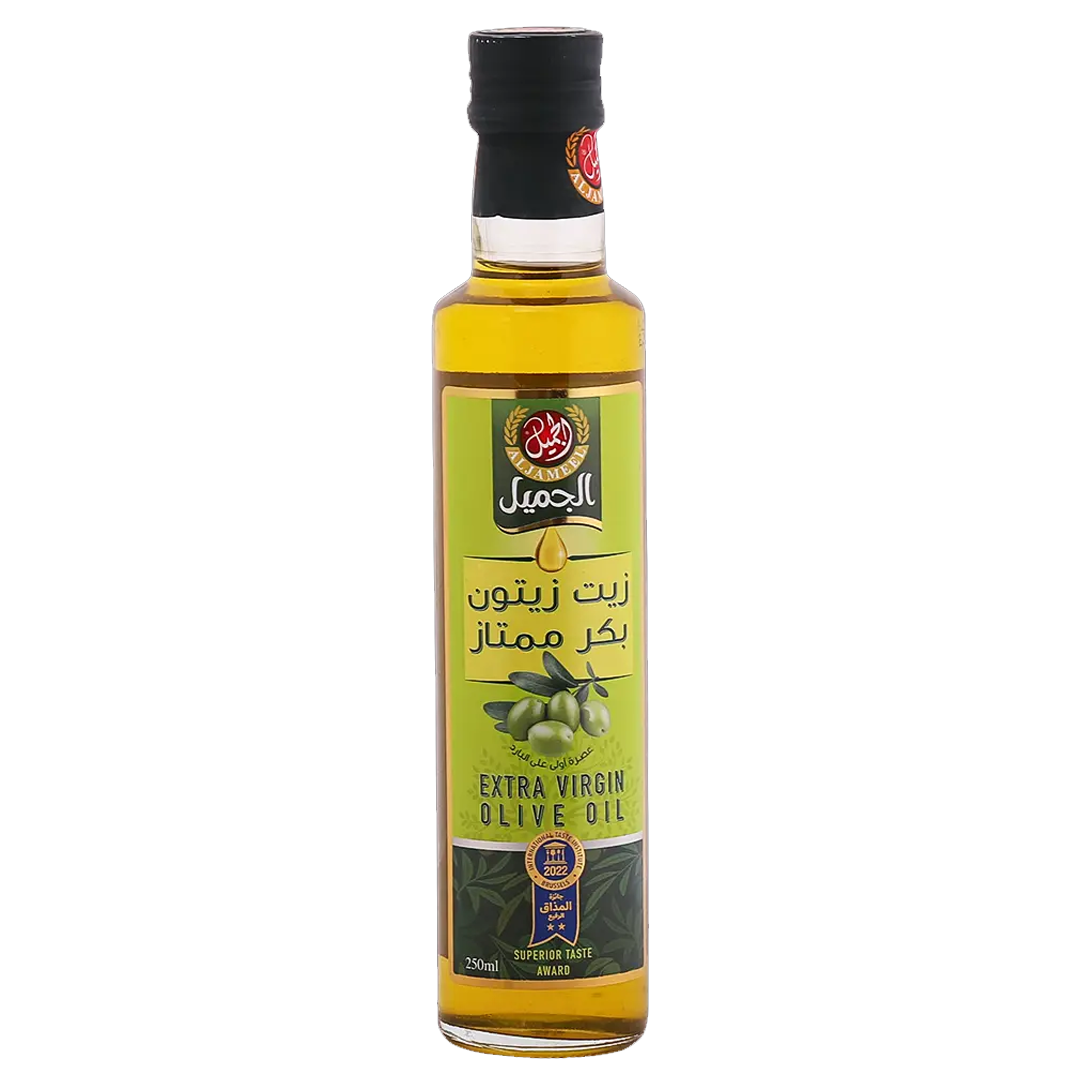Aljameel Extra Virgin Olive Oil 250 ml الجميل زيت زيتون بكر 250 مل