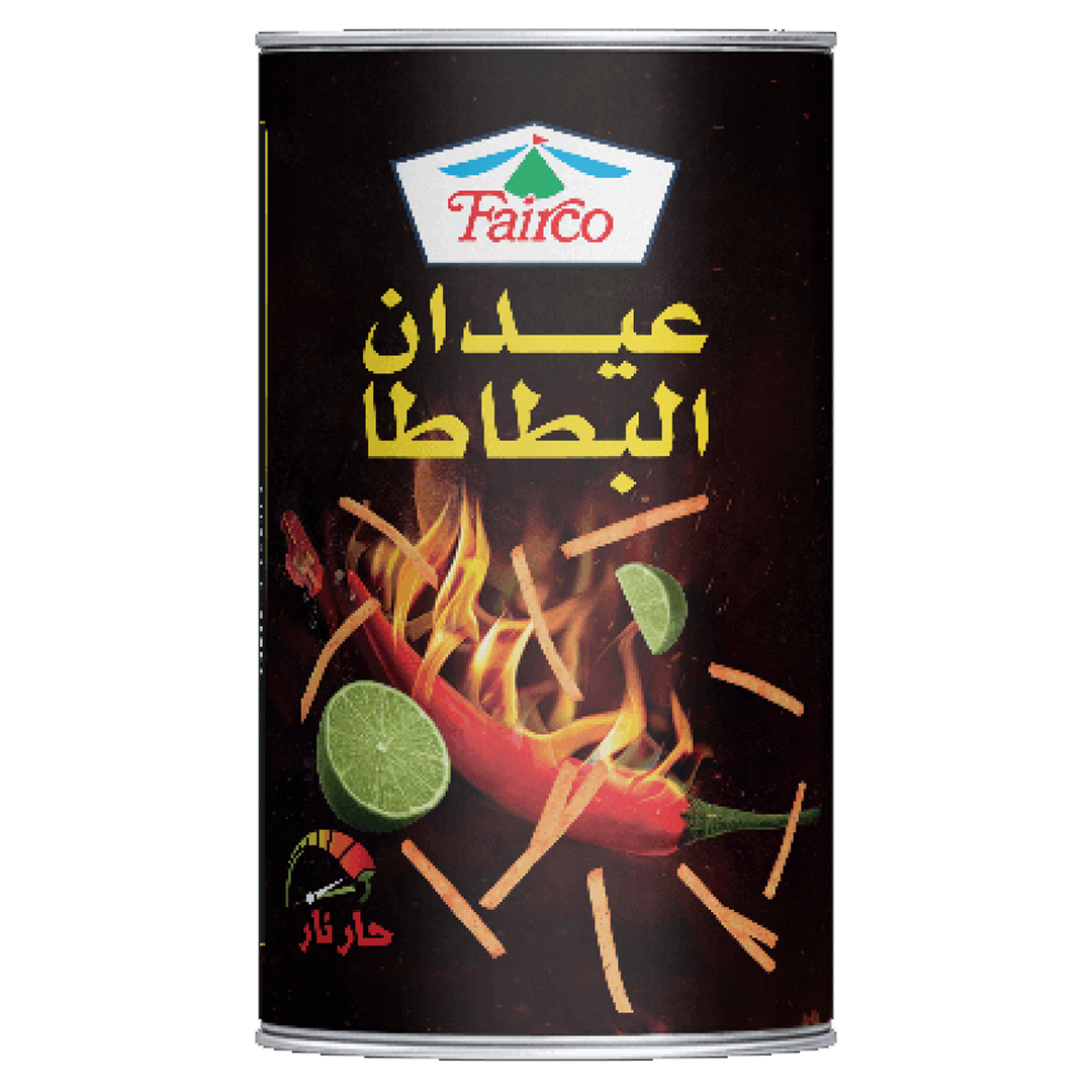 Fairco Potato Stix Flamin Hot 42g فيركو عيدان البطاطا حار نار 42غم