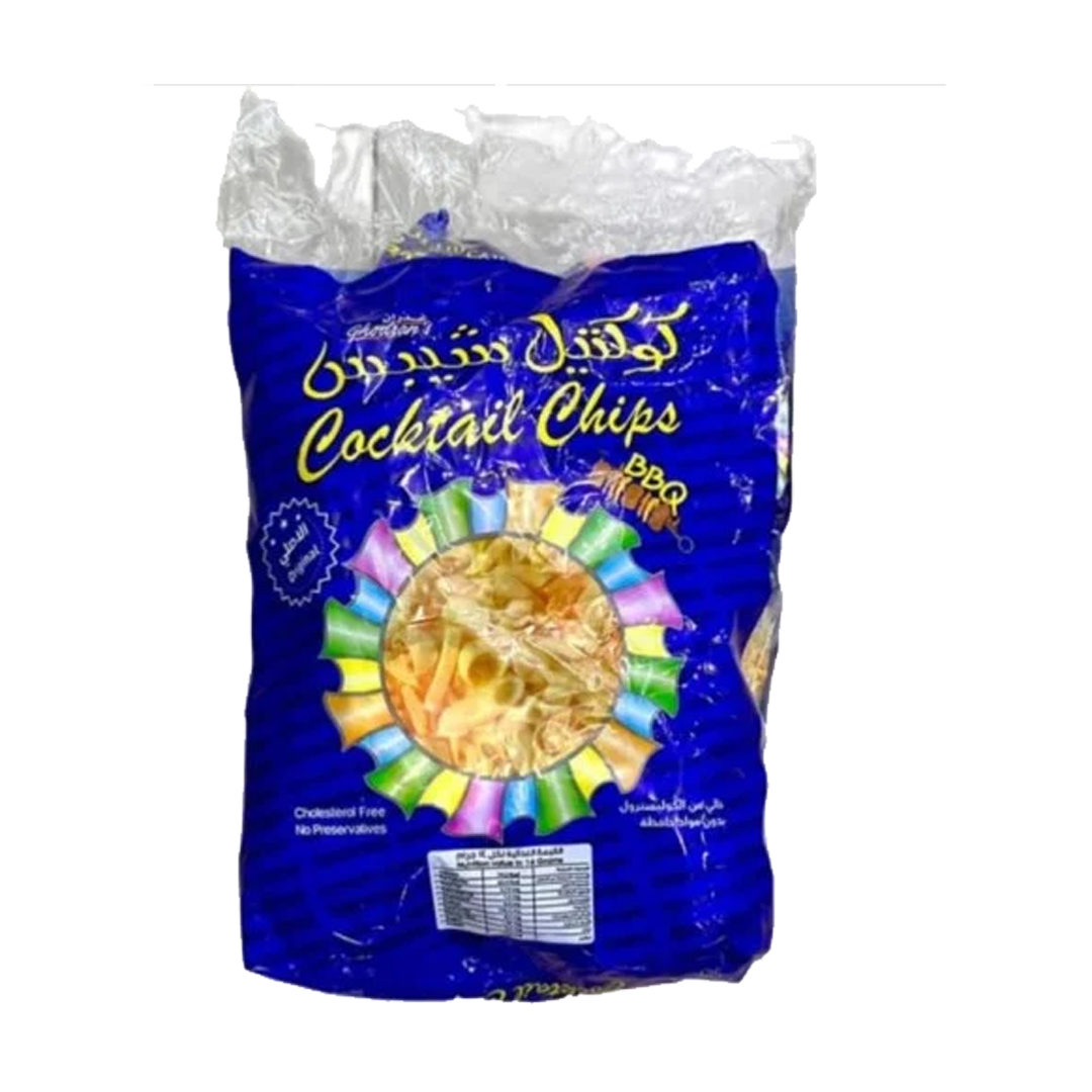 Ghadrans Cocktail Chips Blue 20 x 10gm غدران كوكتيل شيبس ازرق 10غم