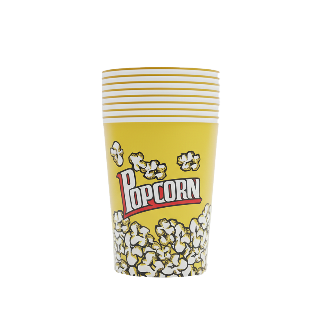 Ritco PopCorn Cup 10 pcs ريتكو كاس فشار 32 -10 كوب
