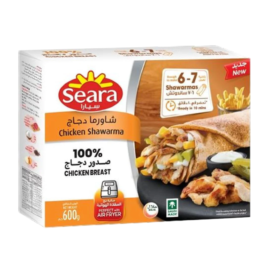 Seara Chicken Shawarma 600gm سيارا شاورما دجاج 600 جرام