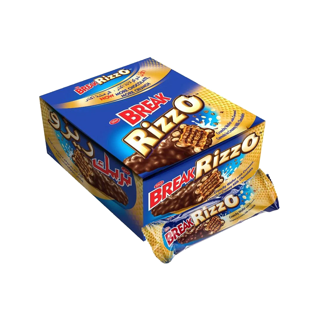 بيك ريزو فول سوداني 30 جرام Tiffany Break Rizzo Peanut 30g x12