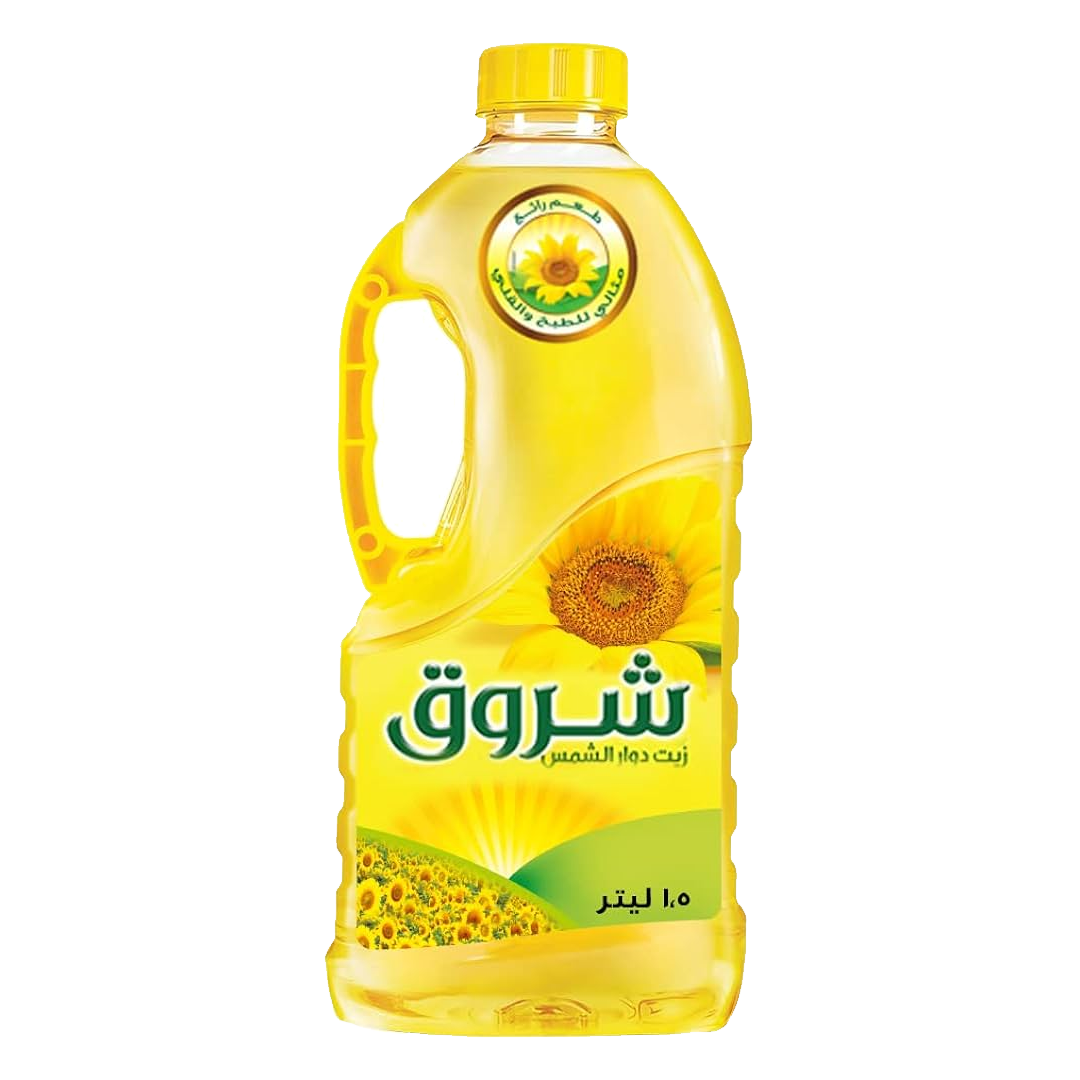 شروق زيت دوار الشمس 1.5لتر | Shurooq Sunflower Oil 1.5ltr