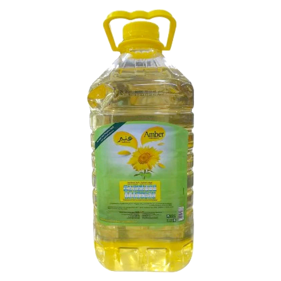 Amber Sunflower Oill 4 litr عنبر زيت دوار الشمس 4 لتر