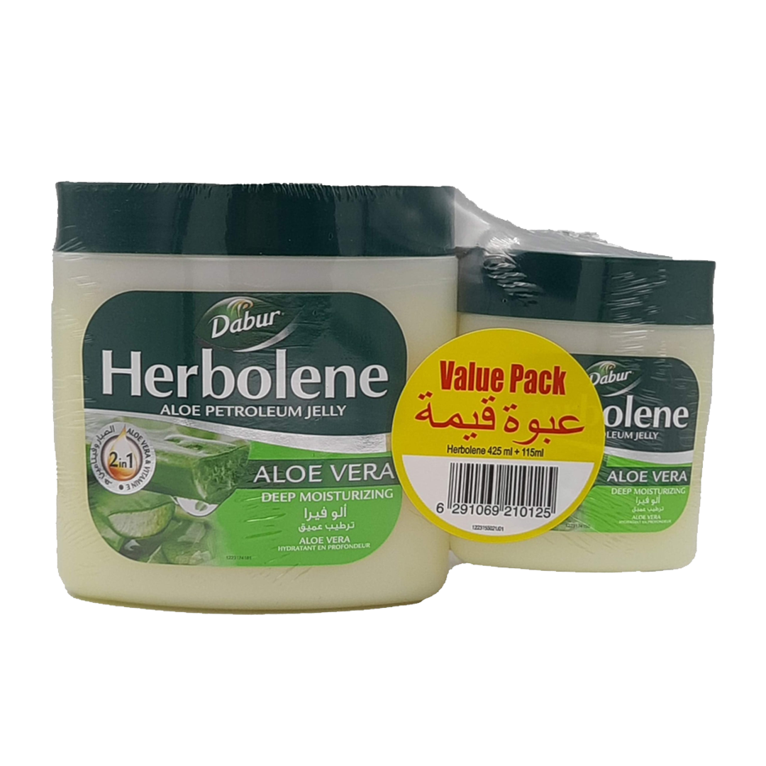 Dabur Herbolene Aloe Jelly 425ml+115ml دابر هيربولين425مل عرض