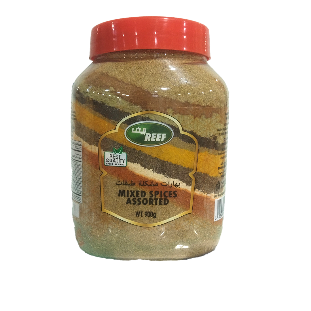 Alreef Mixed Spices Assrt 800gm الريف بهارات مشكلة طبقات 800غم