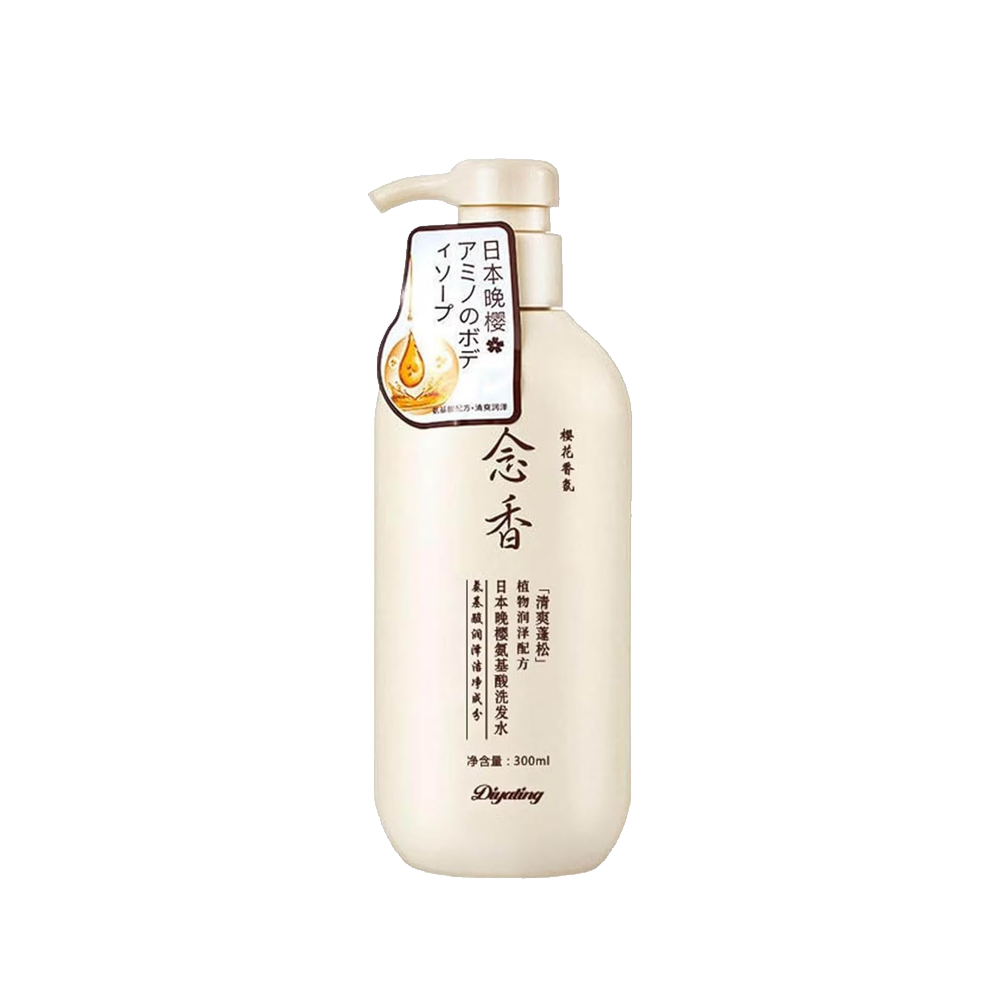 Sakura Japanese Anti-Hair Loss Shampoo 300 ml ساكورا شامبو ياباني 300 مل
