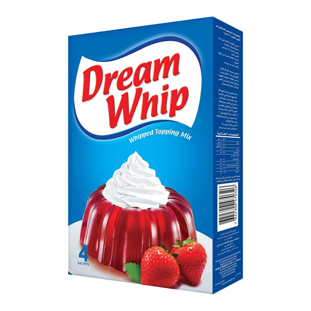 Dream Whip Whipped Topping Mix 144g دريم ويب مزيج الكريمة المخفوقة 144جم