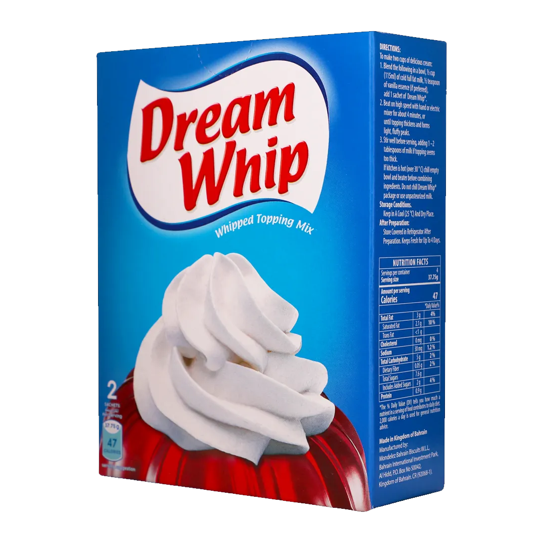 Dream Whip Whipped Topping Mix 72gm دريم ويب مزيج الكريمة المخفوقة 72جم