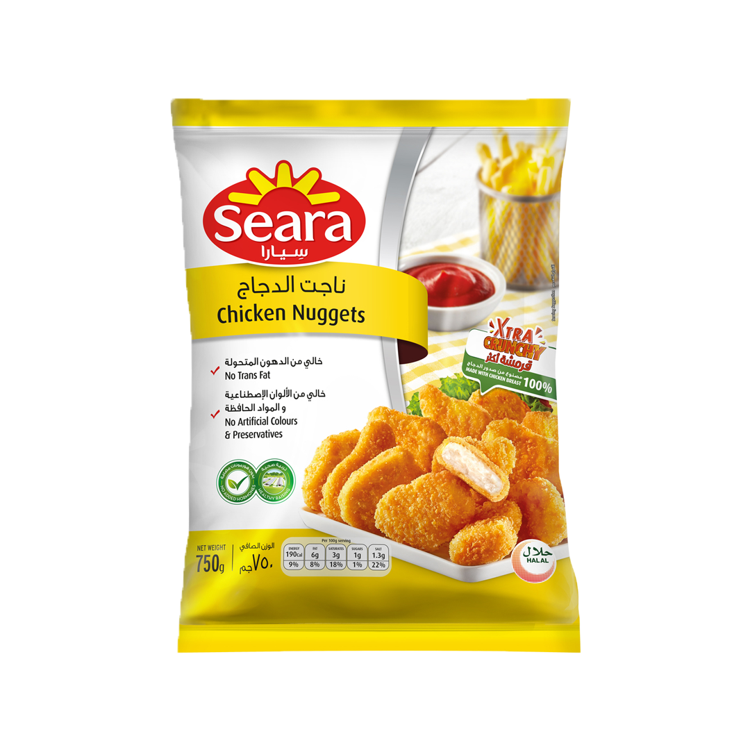 سيارا ناجت الدجاج 750غم Seara Chicken Nuggets 750gm