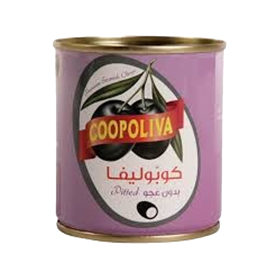 كوبوليفا زيتون اسود بدون عجو 75غ | Coopoliva Black Olives Pitted 75 gm