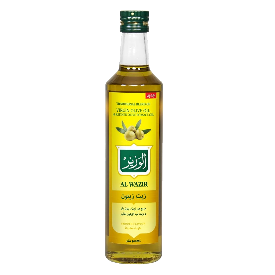 Alwazir Olive Oil 500ml الوزير زيت زيتون 500 مل