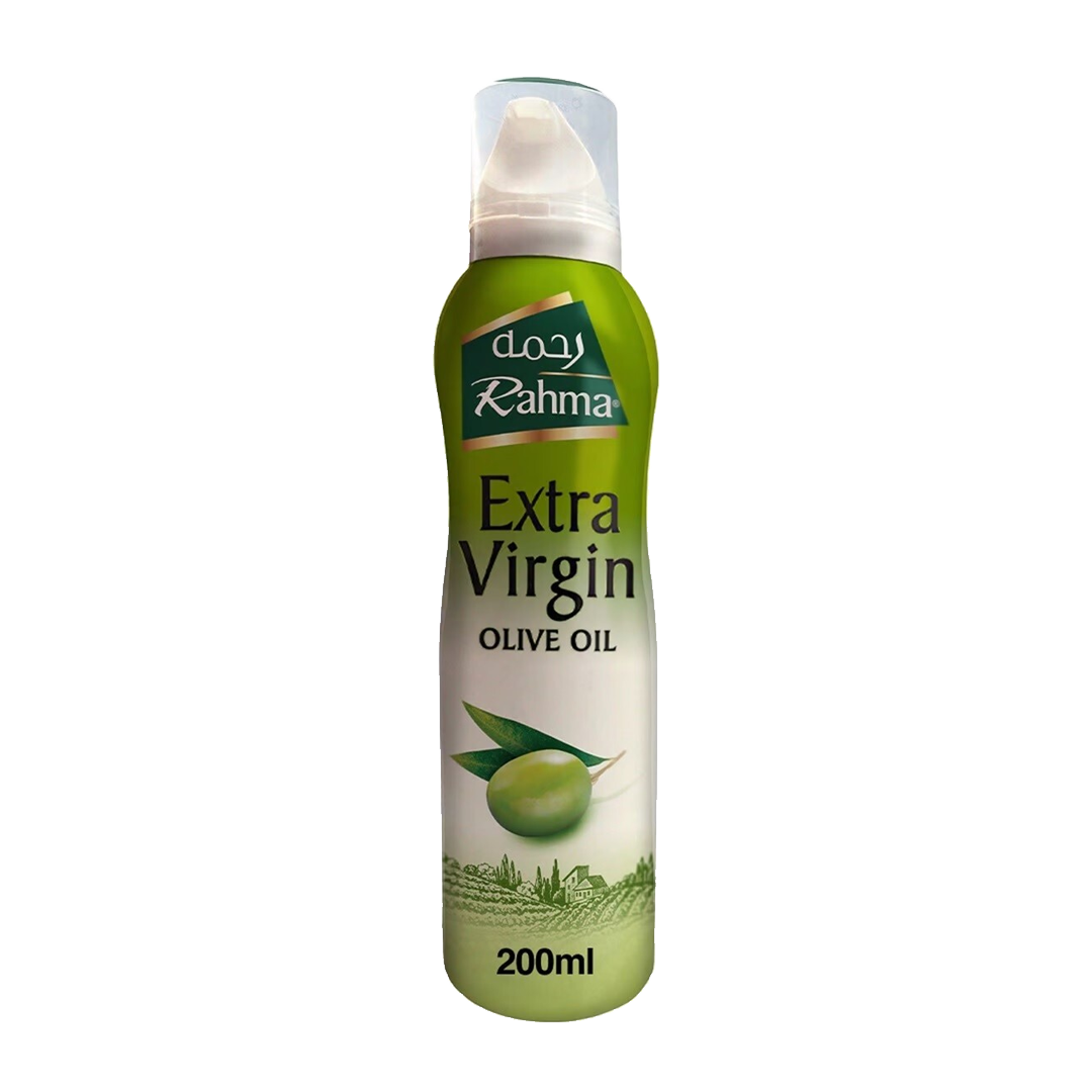 Rahma Extra Virgin Olive Oil Spray 200 ml رحمة زيت زيتون بكر ممتاز 200 مل