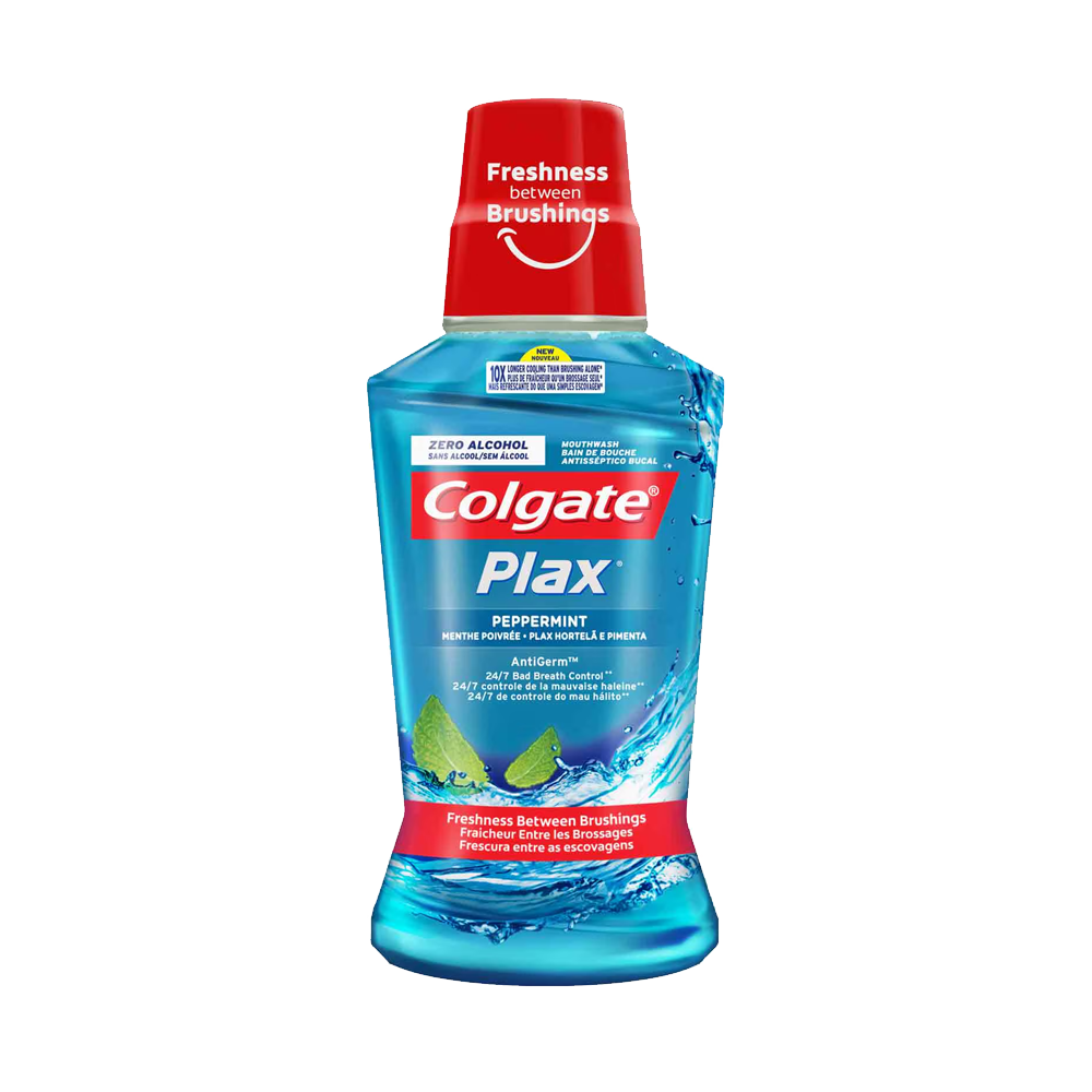 Colgate Plax Peppermint Mouth Wash 250ml كولجيت بلاكس غسول للفم نعناع قوي 250 مل