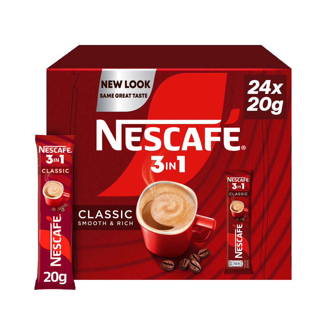 Nescafe Coffee Classic 3in1 20gm نسكافيه قهوة مبيضه 3في20غم