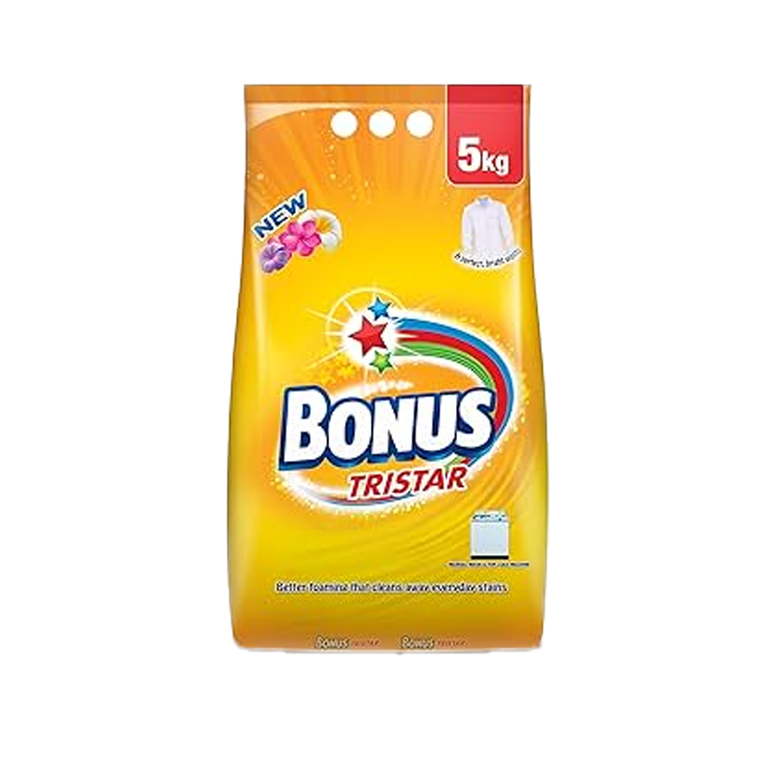 Bonus Tristar Detergent Powder 5 kg بونس مسحوق تنظيف تريستار 5 كجم