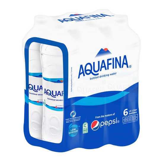 AQUAFINA WATER 1.5 ltr x 6 xاكوافينا مياه  1.5لتر