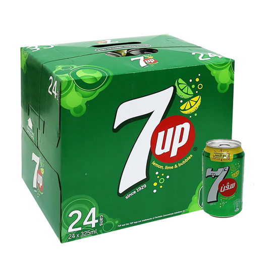 سفن اب علبة 325 مل 7up Can 325 mlx24