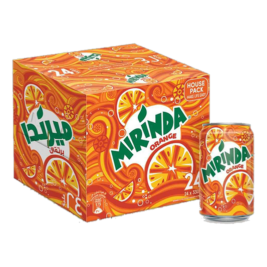 ميرندا برتقال 325مل Mirinda Orange Can 325mlx24