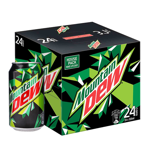 مانتو ديو325مل Mountain Dew Can 325mlx24
