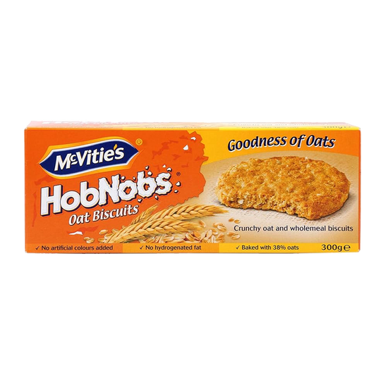 MC VITIES HOBNOBS OAT BISCUITS 300g هوب نوب بسكويت الشوفان 300غم