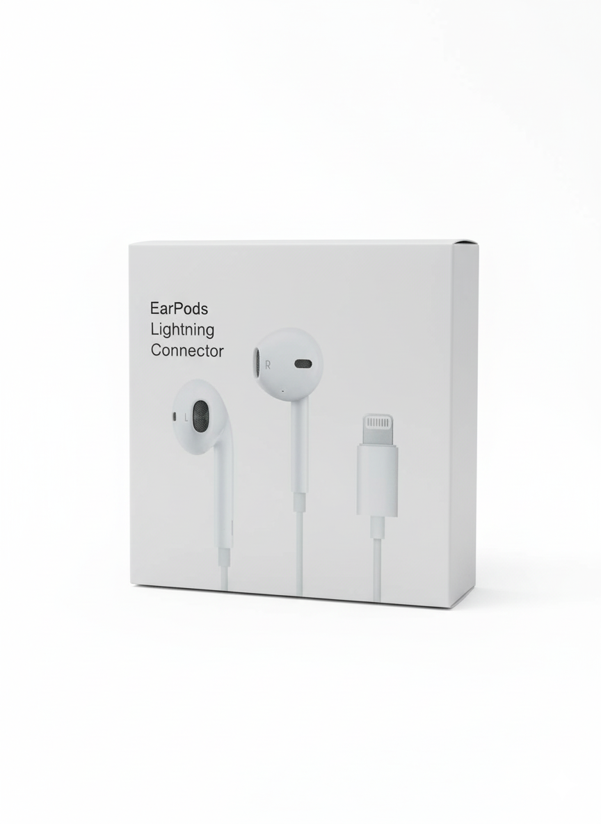 Earpods Lightning Connector Iphone سماعة ايفون 14